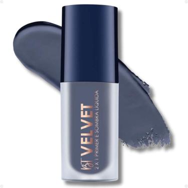 Imagem de Primer e Sombra Líquida Bruna Tavares Bt Velvet 2x1 Grey