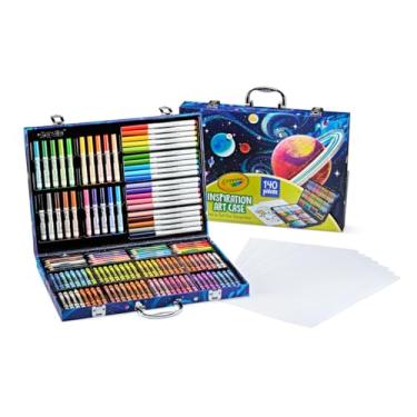 Imagem de Crayola Inspiration Art Case Coloring Set, Easter Gift for Kids, 140 Art Supplies