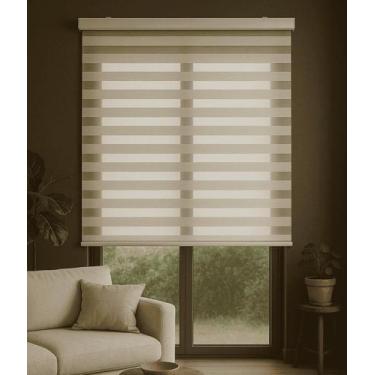 Imagem de Persiana Double Vision Sunny 100larg x 220alt (com bandô) - Top Flex, 