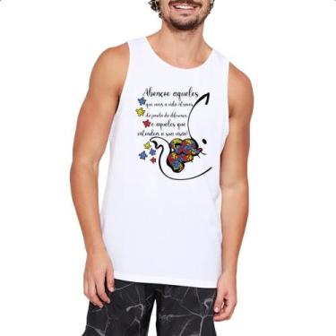 Imagem de Camiseta Regata Autismo Abencoe janela da diferenca - Alearts, G