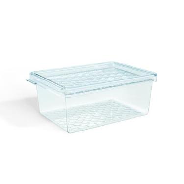 Imagem de Organizador Multiuso Transparente com Tampa 600ml - Uz