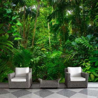Imagem de Papel de Parede Paisagem Floresta Natureza Sala Painel - 072pcp - Allo