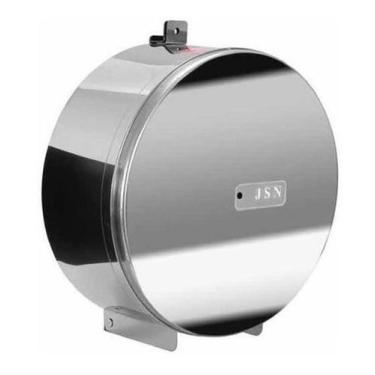 Imagem de Suporte Em Aço Inox 430 Com Porta Cadeado Para Papel Higie - JSN