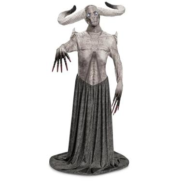 Imagem de Disguise Fantasia Garaka Caça-Fantasmas, Fantasia Oficial Caça-Fantasmas Frozen Empire Robe com Headwear e Mãos Tamanho G/GG (42-46)