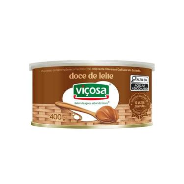Imagem de Doce de Leite Viçosa 400g  Lata Tradicional Cremoso Premium Minas Gera