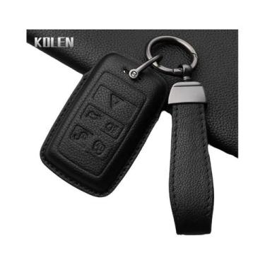 Imagem de Capa De Chave De Carro De Couro Para Land Rover Range Rover Discovery 