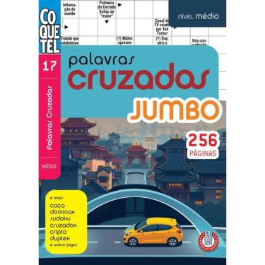 Imagem de Livro Coquetel Palavras-Cruzadas Jumbo Ed. 17: Nível Médio
