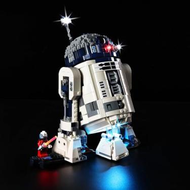 Imagem de BrickSoul LED Light Up Kit Compatible with Lego 75379 R2-D2, Lighting Kits Compatible with Star Wars R2-D2 Building, Lights Set Only (Model Not Included), Great Gift for DIY Fans, Classic Version