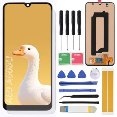 Imagem de Substituição de tela LCD para Samsung Galaxy A50 A505U SM-A505F A505FN A505GN A505 16.3 cm Display LCD Touch Screen Digitalizador com ferramentas de reparo