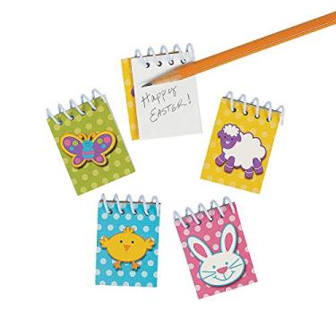 Imagem de Diversão Express – Mini bloco de notas em espiral de Páscoa (4 Dz) para Páscoa – Papelaria – Blocos de notas – Blocos de notas – Páscoa – 48 peças