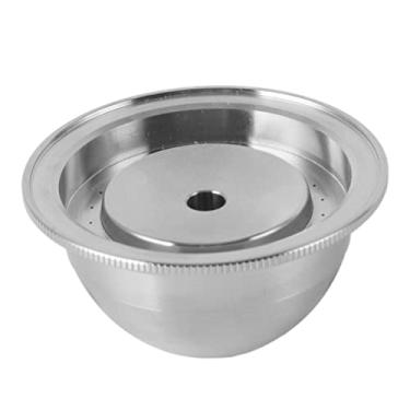 Imagem de Aço inoxidável recarregável, adequado para máquina de café Vertuoplus Plus, conjunto de cápsulas de café, filtros reutilizáveis, cápsulas de aço inoxidável reutilizáveis compatíveis com GCA1 ENV