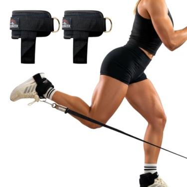 Imagem de Tornozeleira Treino Puxador Glúteo, Pernas e Coxas para Crossover Polia Baixa Par