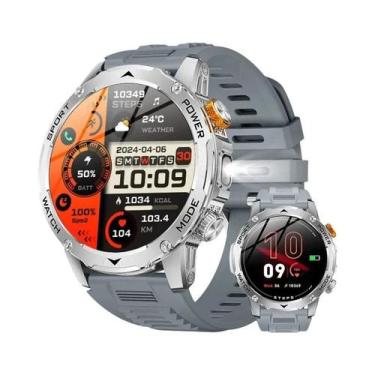 Imagem de Relógio Inteligente Militar Masculino Para Atividades Ao Ar Livre Com 