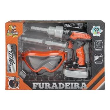 Imagem de Parafusadeira Elétrica Brinquedo Infantil Motor a Pilhas - Toys