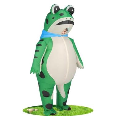 Imagem de Traje inflável JINSTABAG Frog Frog Full Body Deluxe para adultos