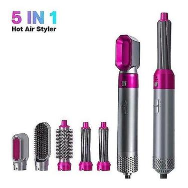 Imagem de Ferros de frisar escova de secador de cabelo profissional 5 em 1 model