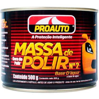 Imagem de Massa de Polir Proauto Numero 2 500g