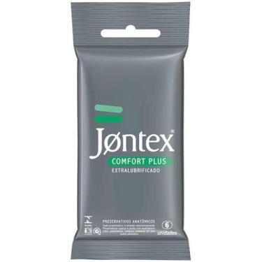 Imagem de Preservativo Extra Lubrificado Comfort Plus Jontex 6 un