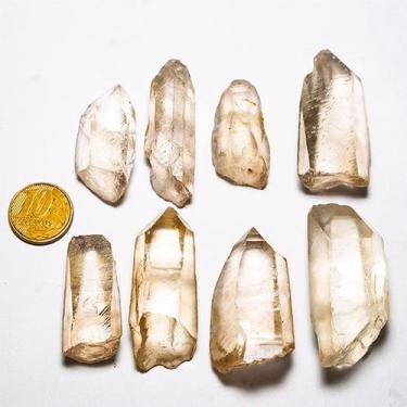 Imagem de 1kg de Cristais Lemuria Fumê - Semeador Lemuriano Tok Fumê - Pedras Mé
