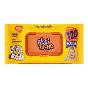 Imagem de Toalhas umedecidas Piquitucho Premium 120 un