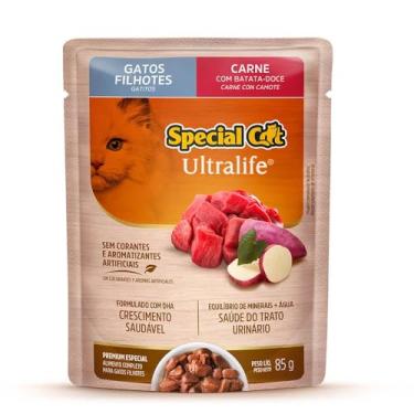 Imagem de Ração Úmida Special Dog Ultralife para Cães Filhotes Sabor Carne ao Molho 100g