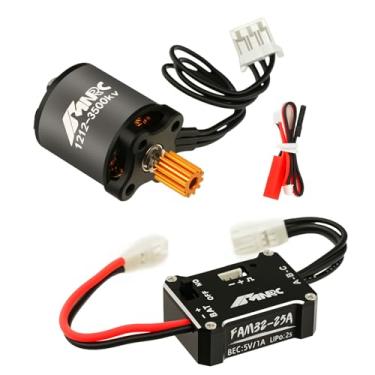Imagem de NMNRC 25A Brushless Motor ESC Kit Compatible with FMS 1/24 FCX24 1/18 FCX18 K10 K5 LC80 Series Upgrades Part