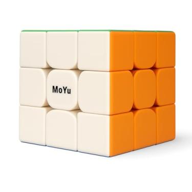 Imagem de Cubo Mágico RS3M Profissional 3x3 Magnético Stickerless Sem Adesivo