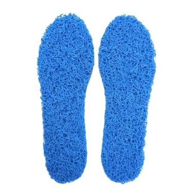 Imagem de Palmilha confort de capacho ideal para pessoas que sofre com Esporão de Calcâneo, Fascite plantar, hiperidrose plantar, neuroma de morton ou pés cansados. Proporciona uma incrível sensação de estar pisando em um tapete, enquanto massageia suavemente os pés. Conforto, leveza e alívio imediato das dor