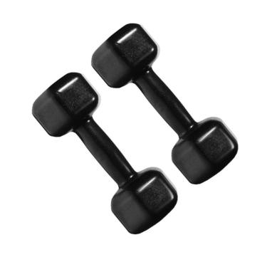 Imagem de Par de Halteres Sextavado Revestido - 5 Kg-Unissex