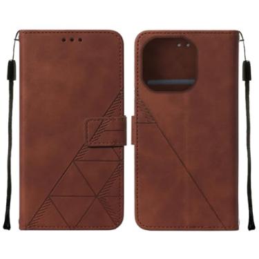 Imagem de Capa carteira de couro para Samsung Galaxy S24 S23 S22 Ultra S21 S20 Plus S20 S23 S22 FE M33 M53 M13 5G M32 Flip Cover Coque Funda, marrom, para Galaxy S20 Plus