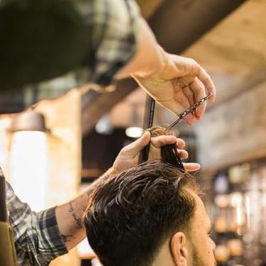 Imagem de Conjunto de 6 pentes de cabelo de fibra de carbono - antiestático, resistente ao calor, dentes finos e largos, pente de cauda de rato