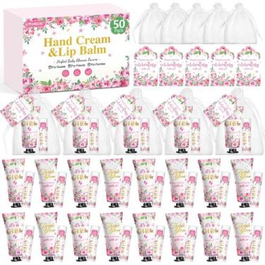 Imagem de Conjunto de presente KONEUK, creme para mãos e protetor labial, pacote