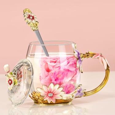 Imagem de Wisolt Presentes de aniversário para mulheres, presentes de Dia das Mães para Mamãe Vidro Esmaltado Presentes para Sua Mãe, Avó, Professor, Amiga, Aniversário, Natal, Dia dos Namorados, Caneca de Café