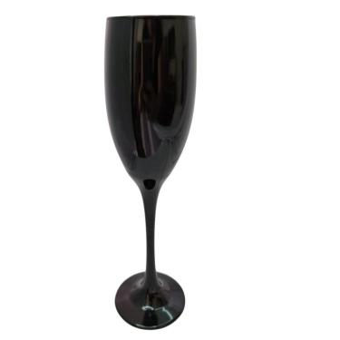 Imagem de Taça Vidro Preta Champanhe 190 Ml Nadir