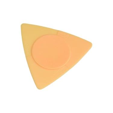 Imagem de Palheta de guitarra 0,5/0,75/1 mm, palhetas de palhetas de guitarra para ukulele baixo acústico elétrico, acessório de instrumento musical (amarelo)