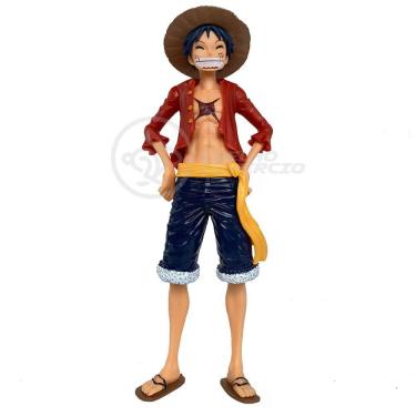 Imagem de Boneco Coleção Anime Action Figure One Piece 18Cm Marrom