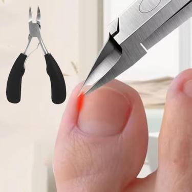Imagem de 1 peça de cortador de unha de aço inoxidável, tesoura de unha grande, alicate de águia, pedicure, correção, ferramenta de cuidados com os pés, 13 x 5,5 cm