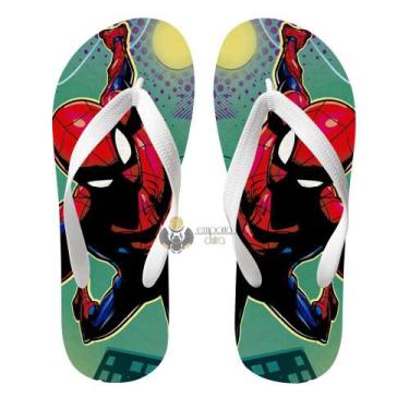 Imagem de Chinelo Homem aranha verde - Empório Dutra, 27/28