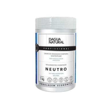 Imagem de Pote Creme De Massagem Hidratante Neutro 1kg D'agua Natural - NEUTRO1K