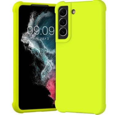 Imagem de Capa para celular KIOMY Samsung Galaxy S22 5G Verde Neon