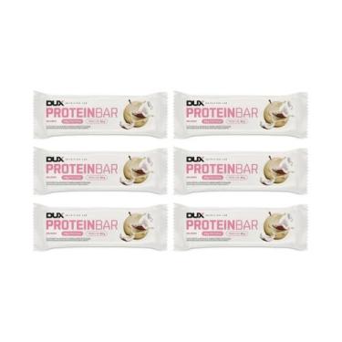 Imagem de Kit 6 barra de proteina com 20g beijinho dux 60g super saborosa