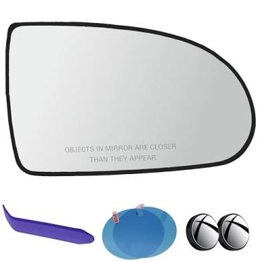 Imagem de EAP Vidro espelhado lateral do passageiro compatível com Hyundai Elantra 2006-2010 (não serve para Elantra Touring), aquecido, 876212H520