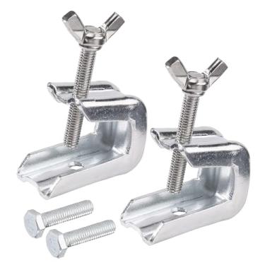 Imagem de Aoheke Braçadeira de amortecedor de chaminé braçadeira de parada de combustão para peças de lareira de aço inoxidável Lareira, lareira a gás (pacote com 2)