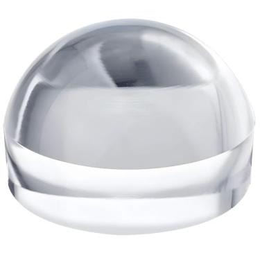 Imagem de Cúpula de lupa 4X, lente de acrílico transparente de 9,5 cm para leitura, mapas e jornais, com capa protetora e caixa