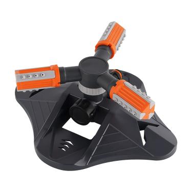 Imagem de Matybobe Aspersor giratório de jardim 360¡ã sistema de irrigação de irrigação de irrigação de irrigação de jardim externo pátio pátio pulverizador de água jardinagem sistema de irrigação