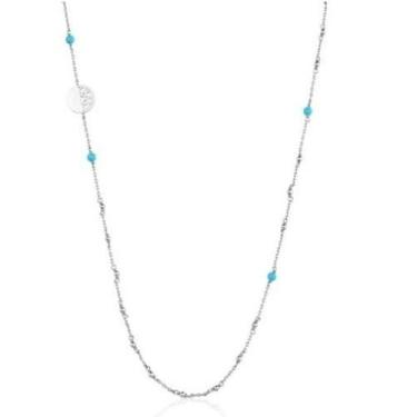 Imagem de Colar Pingente Folheado A Ródio - Tulerry Semijoias E Acessórios