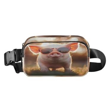 Imagem de CEBUGI Pochetes de caminhada para homens e mulheres, pochetes resistentes à água com cinto ajustável para treino, viagem, corrida