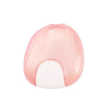 Imagem de Estojo Caixinha Protetor para Alinhadores, Dentaduras e Aparelhos de Bruxismo – Armazenamento Compacto e Seguro (Rosa)