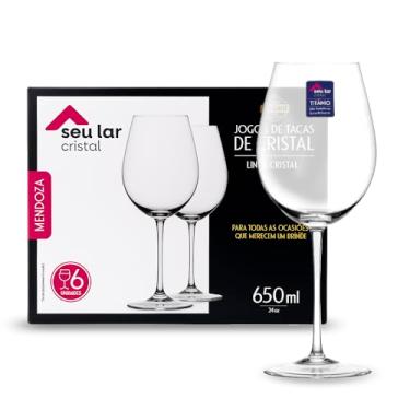Imagem de TAÇA DE CRISTAL 650ML SEU LAR C/6