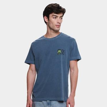 Imagem de Camiseta Osklen Stone Seaside View Masculina-Masculino